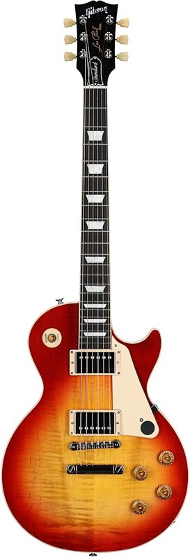 Gibson Les Paul Standard '50s Electric Guitar (with Case), Heritage Cherry Sunburst, Serial Number 219520010, Full Straight Front