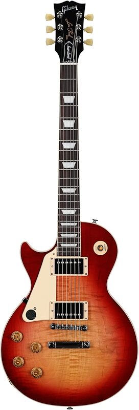 Gibson Les Paul Standard '50s Electric Guitar, Left-Handed (with Case), Heritage Cherry Sunburst, Serial Number 225920055, Full Straight Front