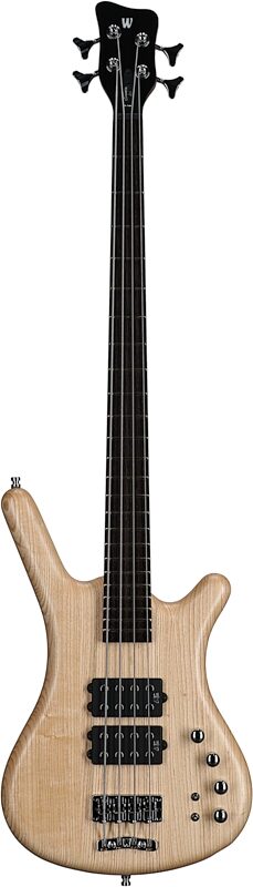 Warwick GPS Corvette Double Buck 4 Electric Bass, Natural, Serial Number GPS K 010672-22, Full Straight Front
