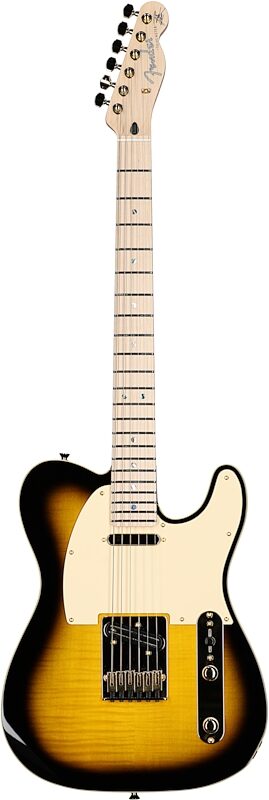 Fender Richie Kotzen Telecaster Electric Guitar (Maple Fingerboard), Brown Sunburst, Serial Number JD22090604, Full Straight Front