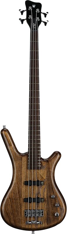 Warwick GPS Corvette Standard Electric Bass (with Gig Bag), Antique Tobacco, Serial Number GPS A 010897-23, Full Straight Front