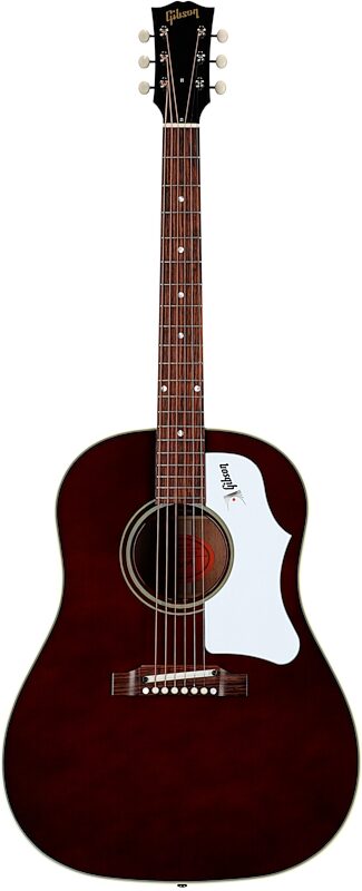 Gibson '60s J-45 Original Acoustic Guitar (with Case), Wine Red, Serial Number 23612007, Full Straight Front