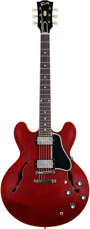 Gibson Custom 1961 ES-335 Murphy Lab Ultra Light Aged Electric Guitar (with Case), 60s Cherry, Serial Number 130239, Full Straight Front