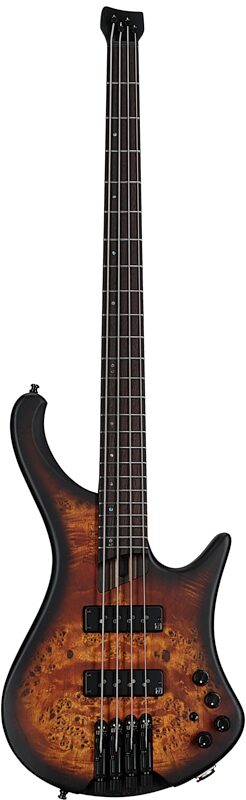 Ibanez EHB1500 Bass Guitar (with Gig Bag), Dragon Eye Burst, Serial Number 211P01I230115784, Full Straight Front