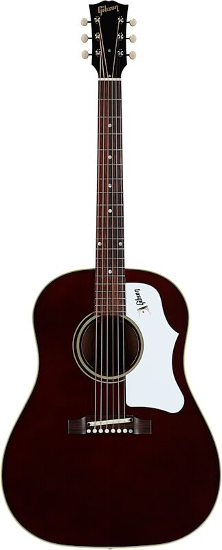 Gibson '60s J-45 Original Acoustic Guitar (with Case), Wine Red, Serial Number 20813099, Full Straight Front