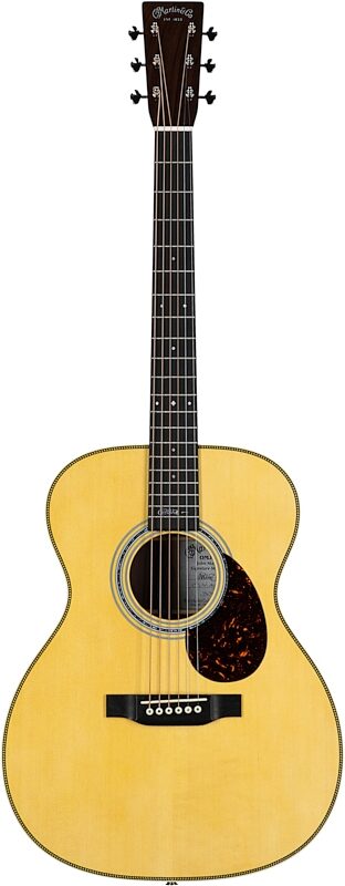 Martin OM-JM John Mayer Special Edition Acoustic-Electric Guitar (with Case), New, Serial Number M2722676, Full Straight Front