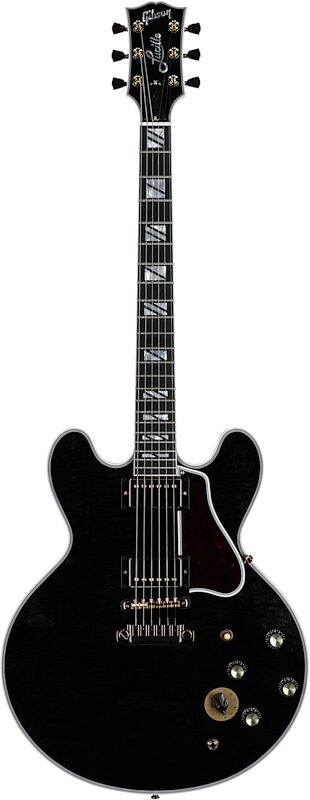 Gibson Custom B.B. King Lucille Legacy ES-355 Electric Guitar (with Case), Transparent Ebony, Serial Number CS301074, Full Straight Front