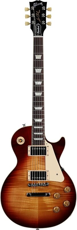 Gibson Les Paul Standard '50s AAA Top Electric Guitar (with Case), Bourbon Burst, Serial Number 213030247, Full Straight Front