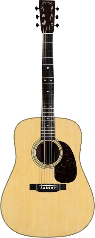 Martin D-28 Reimagined Dreadnought Acoustic Guitar (with Case), Natural, Serial Number M2744898, Full Straight Front