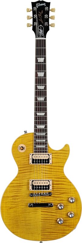 Gibson Slash Les Paul Standard Electric Guitar (with Case), Appetite Amber, Serial Number 214630203, Full Straight Front