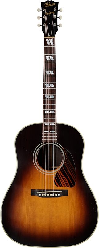 Gibson Custom Shop Murphy Lab 1942 Banner Southern Jumbo Acoustic Guitar (with Case), Light Aged Vintage Sunburst, Serial Number 21483044, Full Straight Front