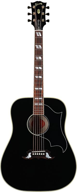 Gibson Elvis Presley Dove Acoustic-Electric Guitar (with Case), Ebony, Serial Number 22193059, Full Straight Front