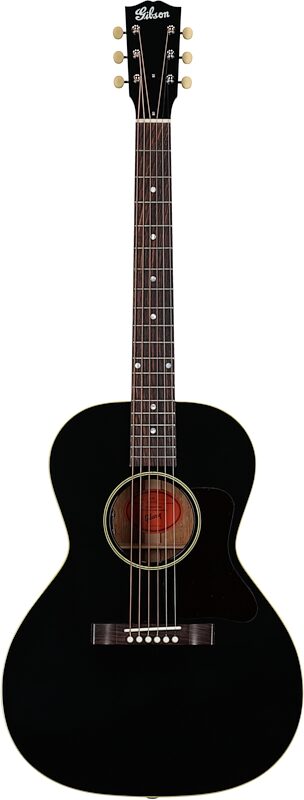 Gibson L-00 Original Acoustic-Electric Guitar (with Case), Ebony, Serial Number 22193052, Full Straight Front