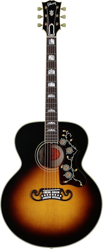 Gibson SJ-200 Original Jumbo Acoustic-Electric Guitar (with Case), Vintage Sunburst, Serial Number 22193077, Full Straight Front