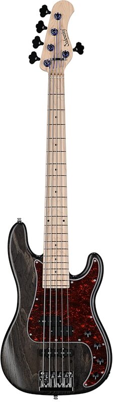 Sadowsky MetroLine 21-Fret Hybrid P/J Bass, 5-String (with Gig Bag), Nirvana Black, Serial Number SML G 003201-23, Full Straight Front