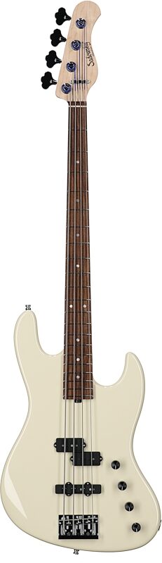 Sadowsky MetroLine 21-fret Verdine White Bass, 4-String (with Gig Bag), Olympic White, Serial Number SML F 003092-23, Full Straight Front