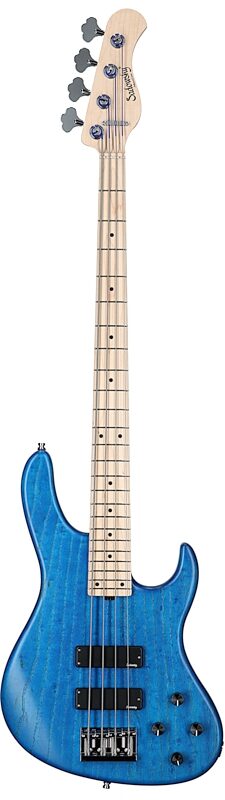 Sadowsky MetroLine 24-fret Modern Bass, 4-String (with Gig Bag), Ocean Blue, Serial Number SML G 003160-23, Full Straight Front