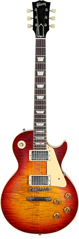 Gibson Custom 1959 Les Paul Standard Murphy Lab Ultra Light Aged Electric Guitar (with Case), Factory Burst, Serial Number 933416, Full Straight Front