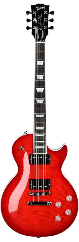 Gibson Les Paul Modern Figured AAA Electric Guitar (with Case), Cherry Burst, Serial Number 221330133, Full Straight Front