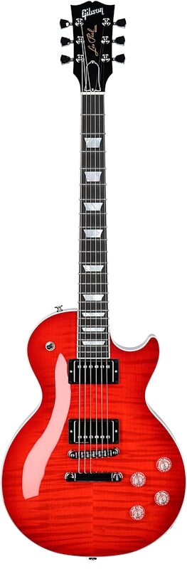 Gibson Les Paul Modern Figured AAA Electric Guitar (with Case), Cherry Burst, Serial Number 221330134, Full Straight Front