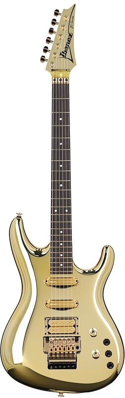 Ibanez JS-2 Joe Satriani Signature Electric Guitar (with Case), Gold, Serial Number 210001F2304821, Full Straight Front