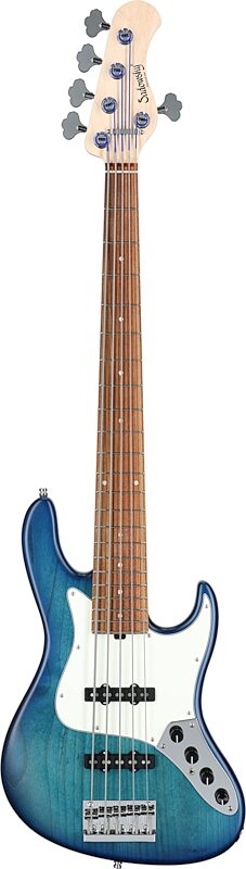 Sadowsky MetroLine 22-Fret Will Lee Signature Bass, 5-String (with Gig Bag), Bora Burst, Serial Number SML G 003219-23, Full Straight Front