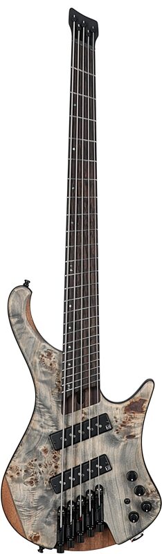Ibanez EHB1505MS Bass Guitar, 5-String (with Gig Bag), Black Ice Flat, Serial Number 211P02I230907340, Full Straight Front