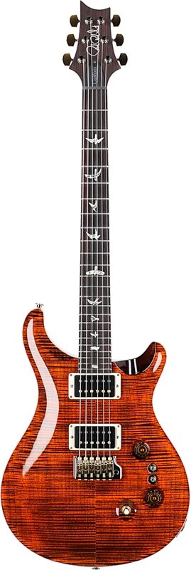 PRS Paul Reed Smith Custom 24-08 10-Top Electric Guitar (with Case), Orange Tiger, Serial Number 0373792, Full Straight Front