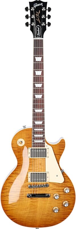 Gibson Exclusive Les Paul Standard '60s AAA Top Electric Guitar (with Case), Dirty Lemon, Serial Number 226430129, Full Straight Front