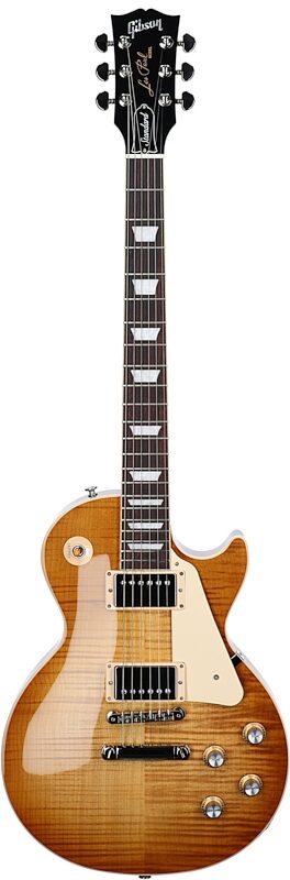 Gibson Exclusive Les Paul Standard '60s AAA Top Electric Guitar (with Case), Dirty Lemon, Serial Number 226130203, Full Straight Front