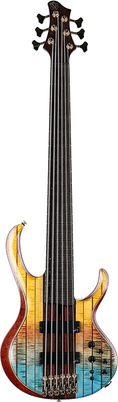 Ibanez Premium BTB1936 Bass Guitar (with Gig Bag), Sunset Fade Low Gloss, Serial Number 211P01230912058, Full Straight Front