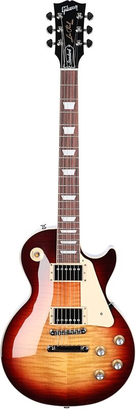 Gibson Exclusive '60s Les Paul Standard AAA Flame Top Electric Guitar (with Case), Bourbon Burst, Serial Number 226330350, Full Straight Front