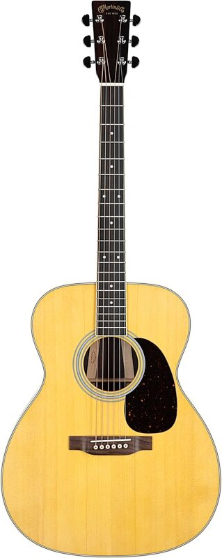 Martin M-36 Redesign Acoustic Guitar (with Case), Natural, Serial Number M2807641, Full Straight Front