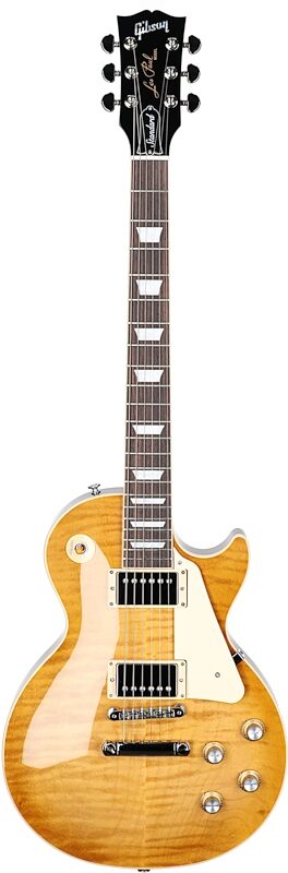 Gibson Exclusive Les Paul Standard '60s AAA Top Electric Guitar (with Case), Dirty Lemon, Serial Number 226330390, Full Straight Front