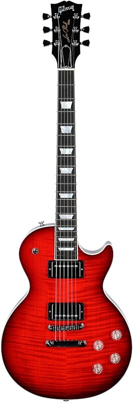 Gibson Les Paul Modern Figured AAA Electric Guitar (with Case), Cherry Burst, Serial Number 225530169, Full Straight Front