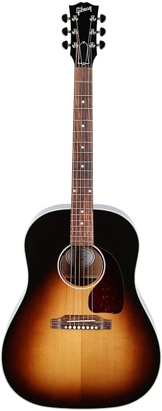 Gibson J-45 Standard Acoustic-Electric Guitar (with Case), Vintage Sunburst, Serial Number 23473164, Full Straight Front