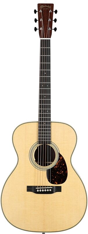Martin OM-28E Acoustic-Electric Guitar with LR Baggs Anthem (and Case), New, Serial Number M2815581, Full Straight Front