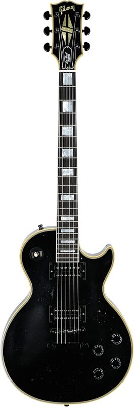 Gibson Custom Kirk Hammett 1989 Les Paul Custom Electric Guitar (with Case), Ebony, Serial Number KH 084, Full Straight Front