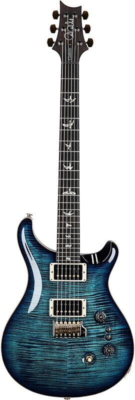PRS Paul Reed Smith Custom 24-08 10-Top Electric Guitar (with Case), Cobalt Blue, Serial Number 0370464, Full Straight Front