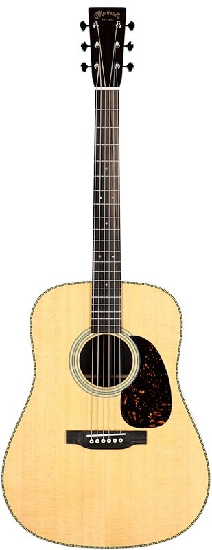 Martin HD-28 Redesign Acoustic Guitar (with Case), Natural, Serial Number M2822212, Full Straight Front