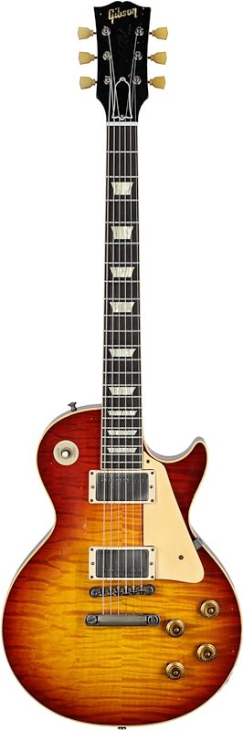 Gibson Custom Shop 1959 Murphy Lab Les Paul Electric Guitar, Brazilian Rosewood Fingerboard (with Case), Brazilian Murphy Burst, Serial Number 94283, Full Straight Front