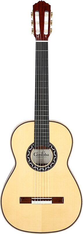 Cordoba Esteso SP Classical Acoustic Guitar (with Case), Natural, Serial Number 72204232, Full Straight Front