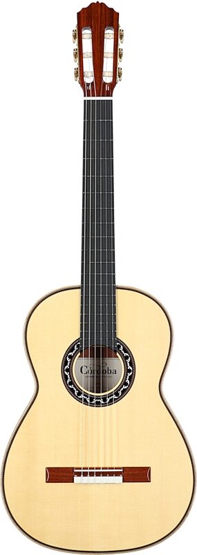 Cordoba Esteso SP Classical Acoustic Guitar (with Case), Natural, Serial Number 72203591, Full Straight Front