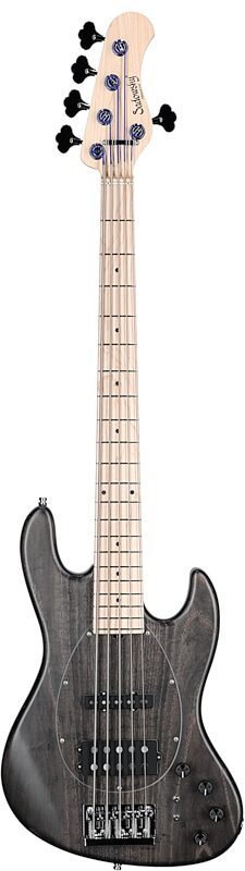 Sadowsky MetroLine 21-Fret Vintage M/J Bass, 5-String (with Gig Bag), Nirvana Black, Serial Number SML M 003563-23, Full Straight Front
