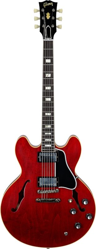 Gibson Custom '64 ES-335 Reissue VOS Electric Guitar (with Case), 60s Cherry, Serial Number 140103, Full Straight Front
