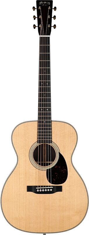 Martin OM-28E Modern Deluxe Orchestra Model Acoustic-Electric Guitar (with Case), New, Serial Number M2812616, Full Straight Front