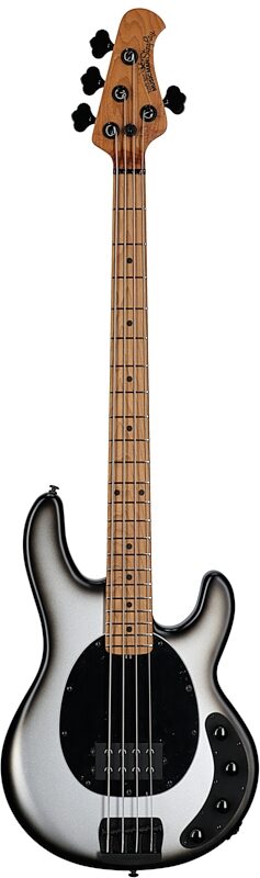 Ernie Ball Music Man StingRay Special Electric Bass (with Mono Case), Black Rock, Serial Number K00111, Full Straight Front