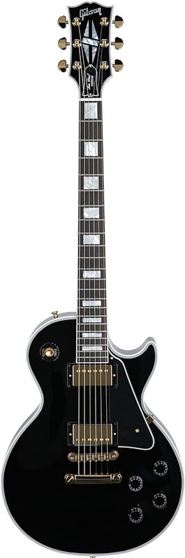 Gibson Les Paul Custom Electric Guitar (with Case), Ebony, Serial Number CS400419, Full Straight Front