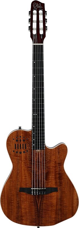 Godin ACS Nylon Koa Extreme HG Acoustic-Electric Guitar (with Gig Bag), New, Serial Number 23304980, Full Straight Front