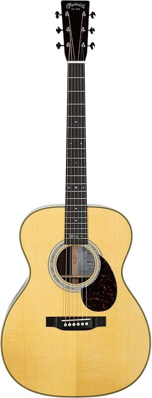 Martin OM-JM John Mayer Special Edition Acoustic-Electric Guitar (with Case), New, Serial Number M2832946, Full Straight Front
